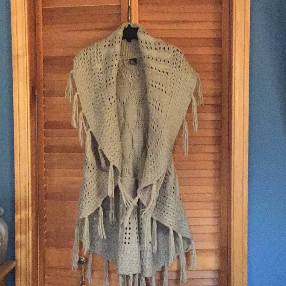 Womens sweater vest wrap, one size fits most.